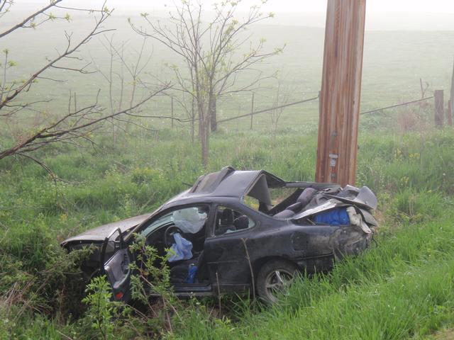 MVC, Old Hwy. Rd. and Hartbeck Rd. May 19, 2011